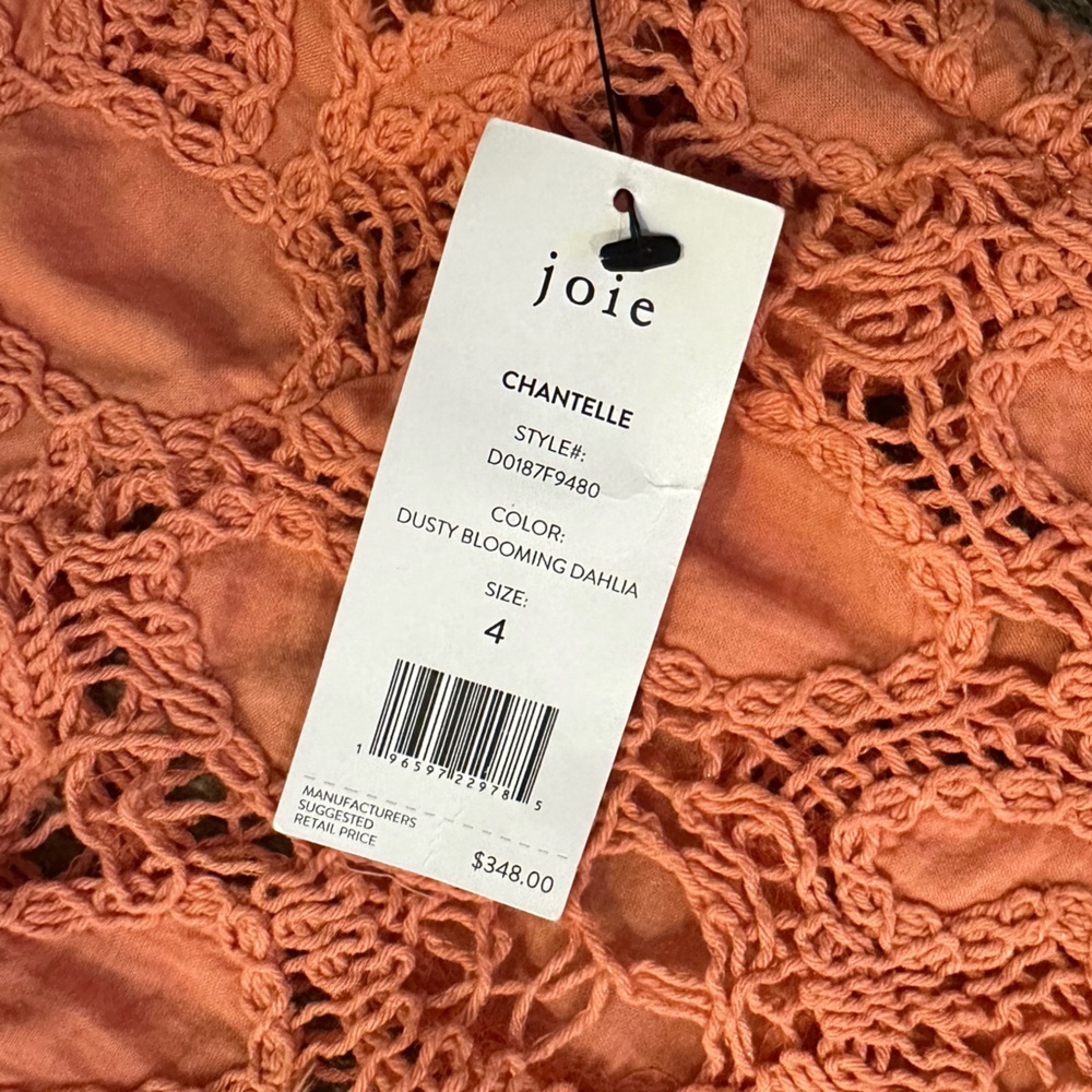 Joie Chantelle Eyelet Dress. - Picture 10 of 11